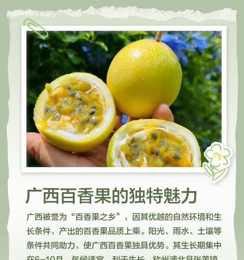 百香果生长周期详解（探究百香果生长周期，让你更加了解这种水果）