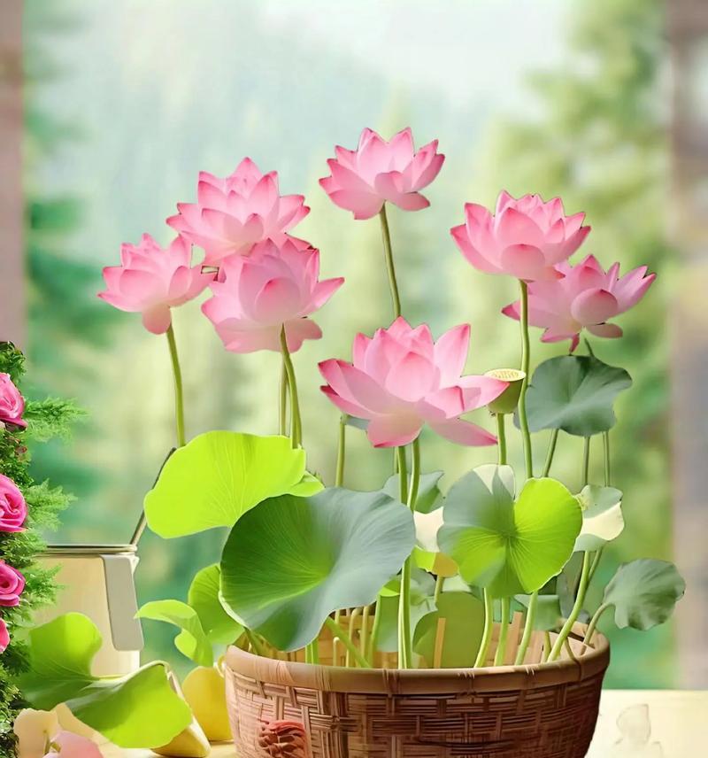插养睡莲，打造清新花瓶花海（以花瓶为家，打造美丽庭院）