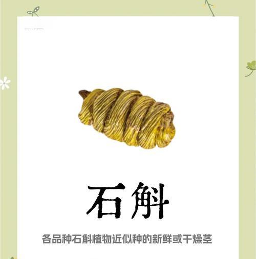 金钗石斛的功效与作用（发现金钗石斛的多种好处）